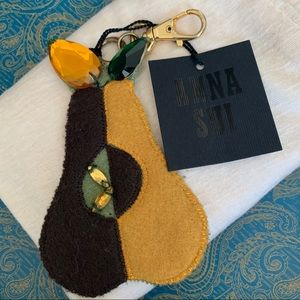 🍐Anna Sui Pear Bag Charm/Keychain🍐